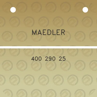 maedler-400-290-25