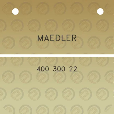 maedler-400-300-22