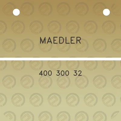 maedler-400-300-32