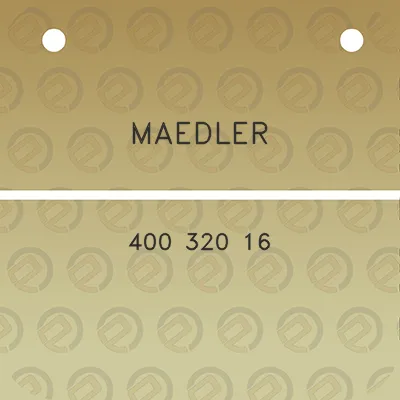 maedler-400-320-16