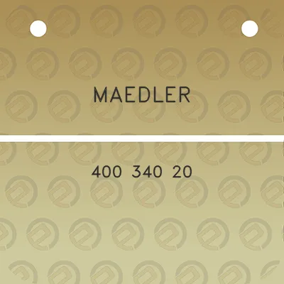 maedler-400-340-20