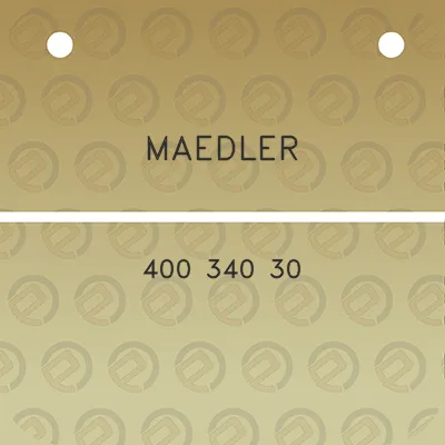 maedler-400-340-30
