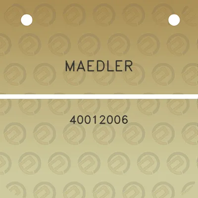 maedler-40012006