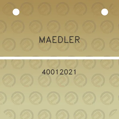 maedler-40012021