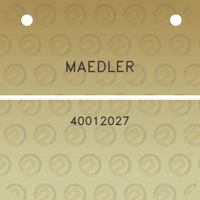 maedler-40012027