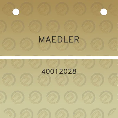 maedler-40012028