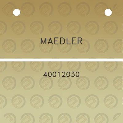 maedler-40012030