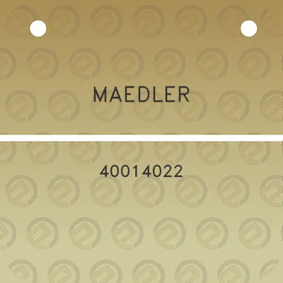 maedler-40014022