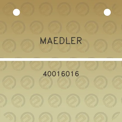 maedler-40016016