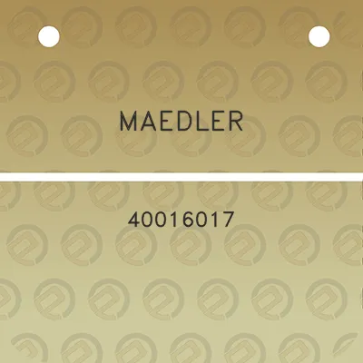 maedler-40016017