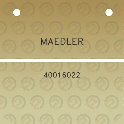 maedler-40016022