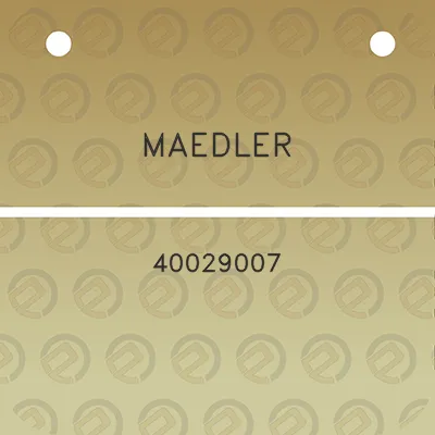 maedler-40029007