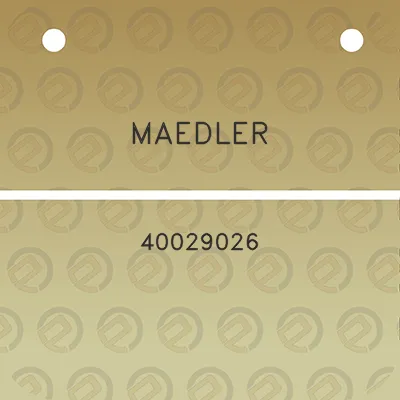 maedler-40029026