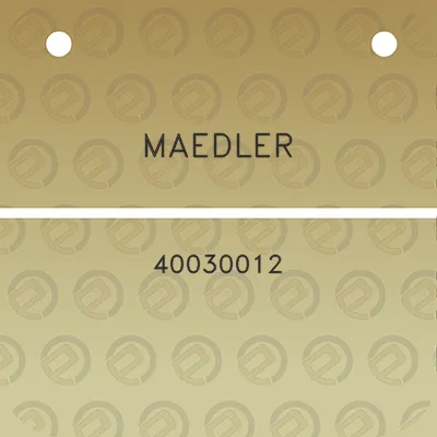 maedler-40030012