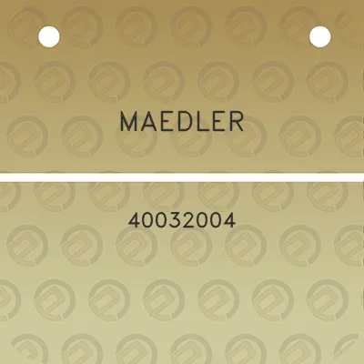 maedler-40032004