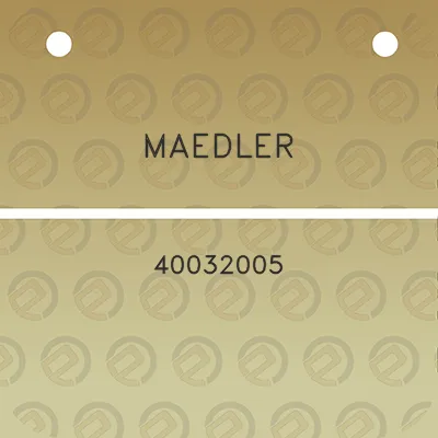 maedler-40032005