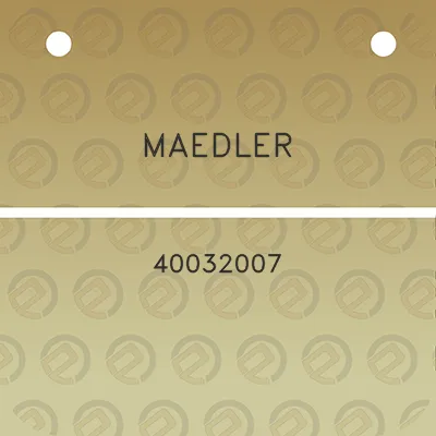 maedler-40032007