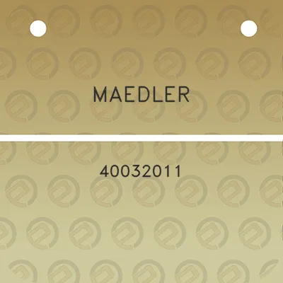 maedler-40032011