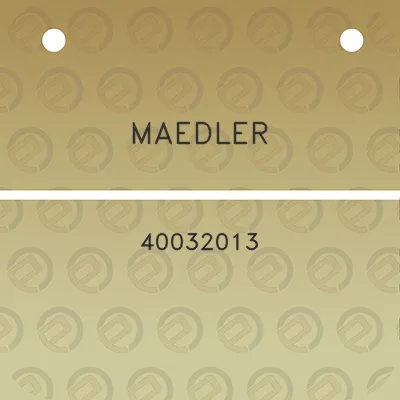 maedler-40032013