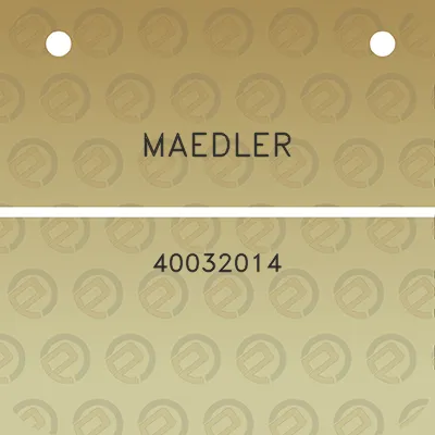 maedler-40032014