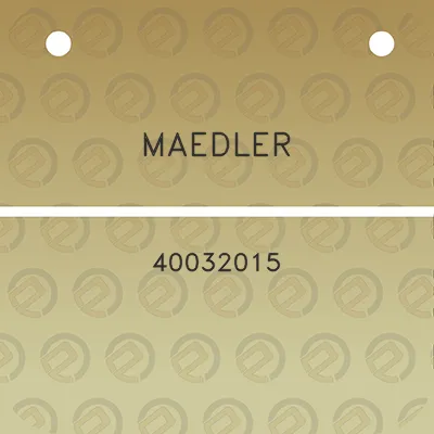 maedler-40032015