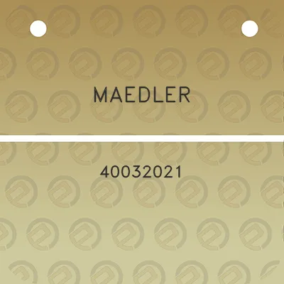 maedler-40032021