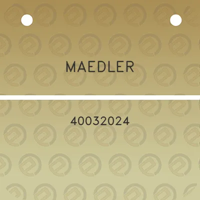 maedler-40032024