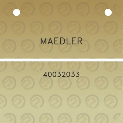 maedler-40032033