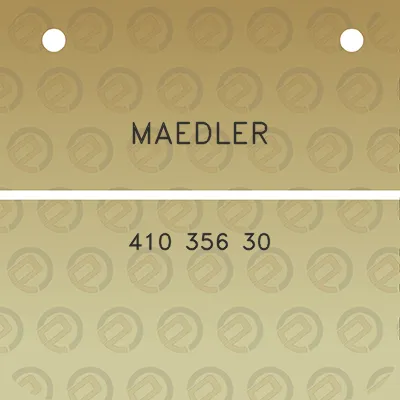 maedler-410-356-30