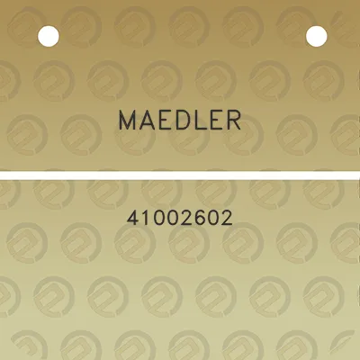 maedler-41002602