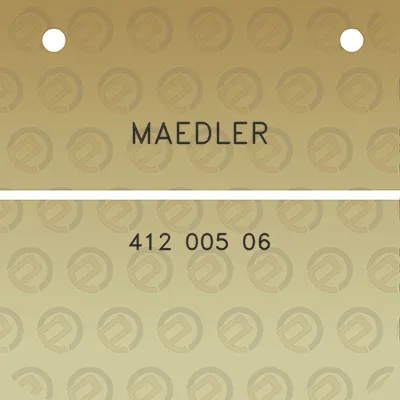 maedler-412-005-06