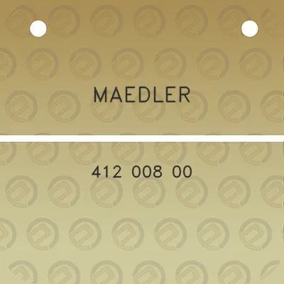 maedler-412-008-00