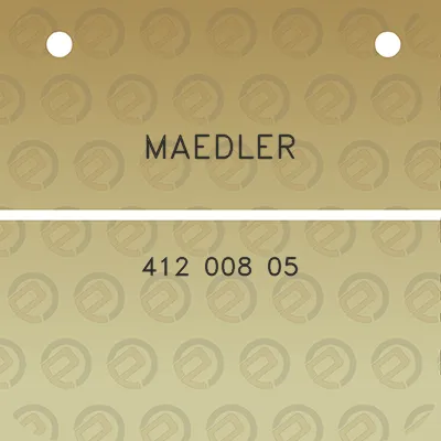 maedler-412-008-05