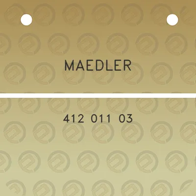 maedler-412-011-03