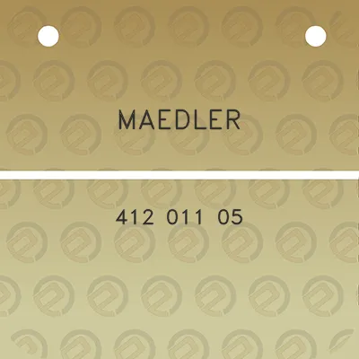 maedler-412-011-05