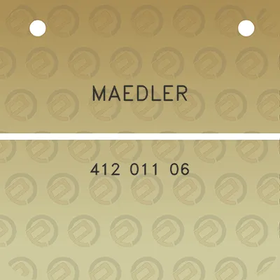 maedler-412-011-06