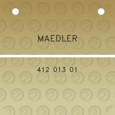 maedler-412-013-01