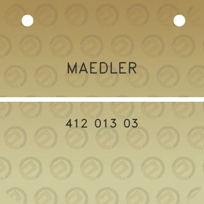 maedler-412-013-03