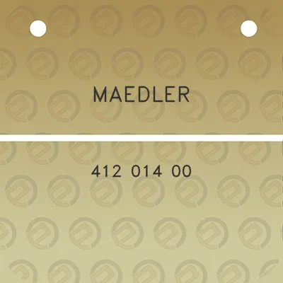 maedler-412-014-00