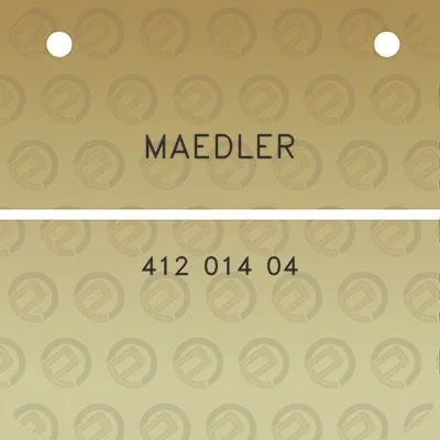 maedler-412-014-04