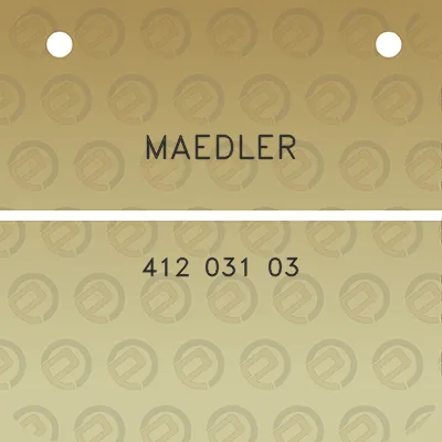 maedler-412-031-03