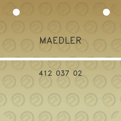 maedler-412-037-02