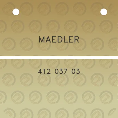 maedler-412-037-03