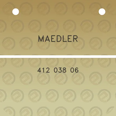 maedler-412-038-06