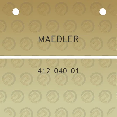 maedler-412-040-01