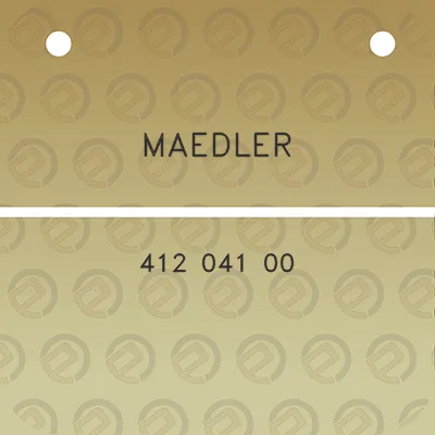 maedler-412-041-00