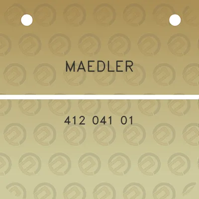 maedler-412-041-01