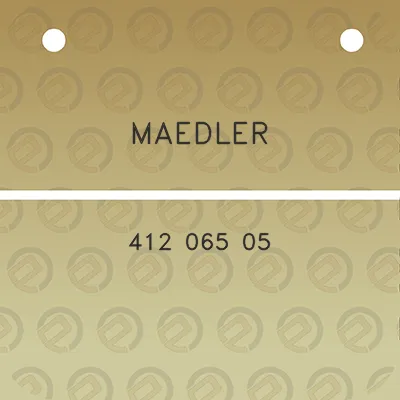 maedler-412-065-05