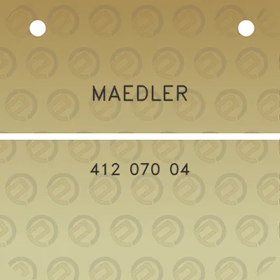 maedler-412-070-04