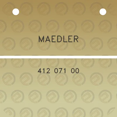 maedler-412-071-00